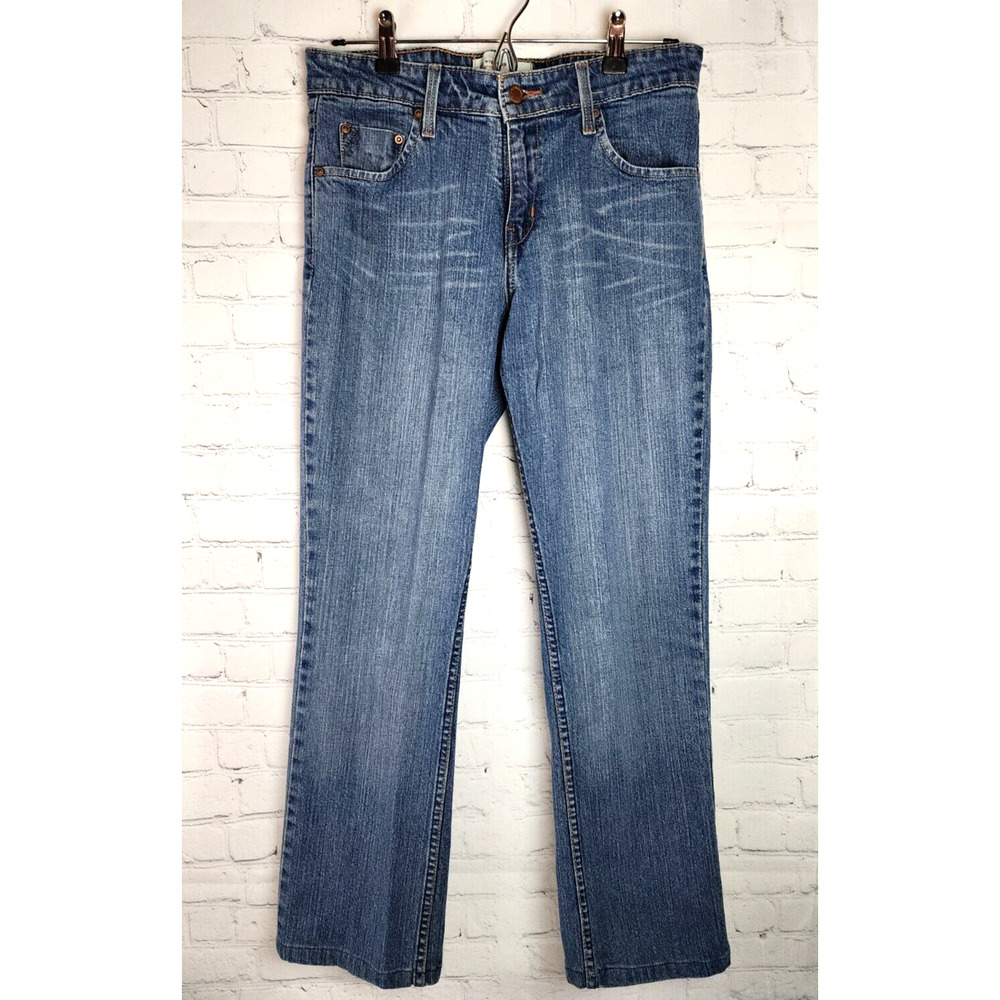 Signature By Levi Strauss Blue Denim Mid Rise Modern Bootcut Jeans Women’s Sz 6M